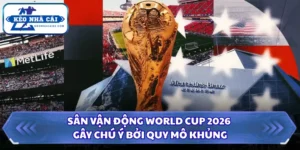 Sân Vận Động World Cup 2026 Gây Chú Ý Bởi Quy Mô Khủng 6 Sân vận động World Cup 2026